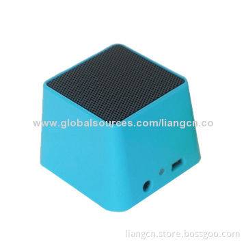 Portable pyramid Bluetooth mini speaker with hands-free call